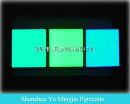 colorful photoluminescent pigment for fish bait making