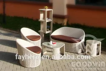 Outdoor wicker furniture GW3014 rattan sofa