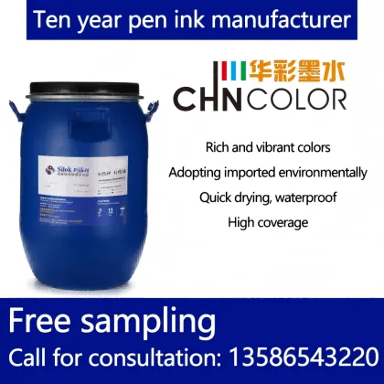 Platinum colored fountain pen ink