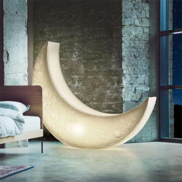 Modern Waterproof Outdoor Moon Lamp for Garden and Interior Decoration