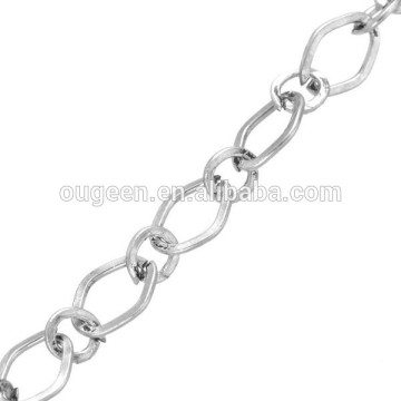 7.8*5.6mm 2015 hot sale jewelry chain antique silver chain