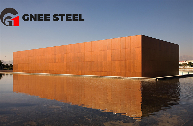 corten steel structure