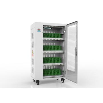 52 port charging cart for multiple devices
