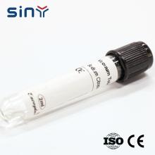 2 ml de collecte de sang sous vide Citrate de sodium 1: 9