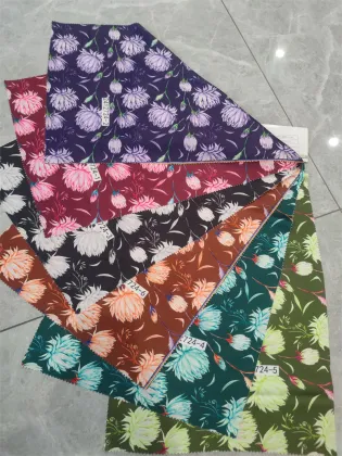 100% Polyester Bamei Colored Satin Fabric