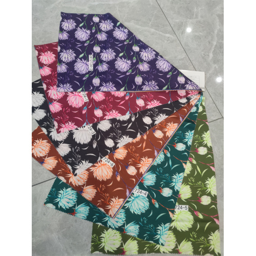 100% Polyester Bamei Colored Satin Fabric