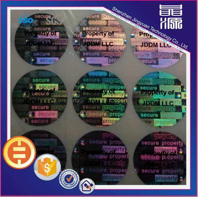 Scratch Off Hologram Label Sticker