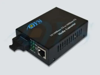 10m / 100m Optical Fiber Media Converter With Fx 100 / Fx Link