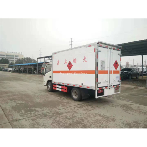 Ningún camión de bomberos Transporte de mercancías peligrosas Van Truck