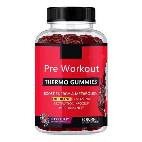 OEM/ODM Metabolism Support Boost Energy Pre Workout Gummies