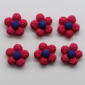 18*10MM various colors loose resin flower hair pin charms kids hair accessories