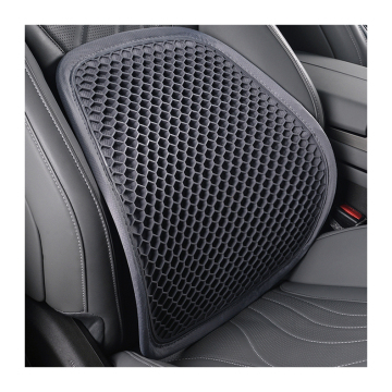 Integrated Gel Backrest Car Accessories: Non-slip Orthopedic Coccyx Office Chair with Folding Cooling Gel Lumbar Support