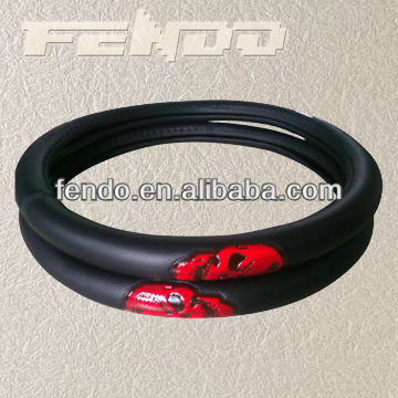 genuine leather steering wheel cover