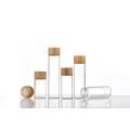 Clear Glass Bottles with Lid for Storage