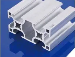 Silver and Black Anodized 50x50mm Aluminium Extrusion for Conveyer Systems