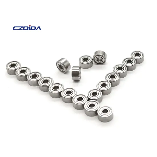 High Quality 681 681X 681XZZ Miniature Deep Groove Ball Bearings 1x3x1mm 1.5x4x1.2mm 1.5x4x2mm