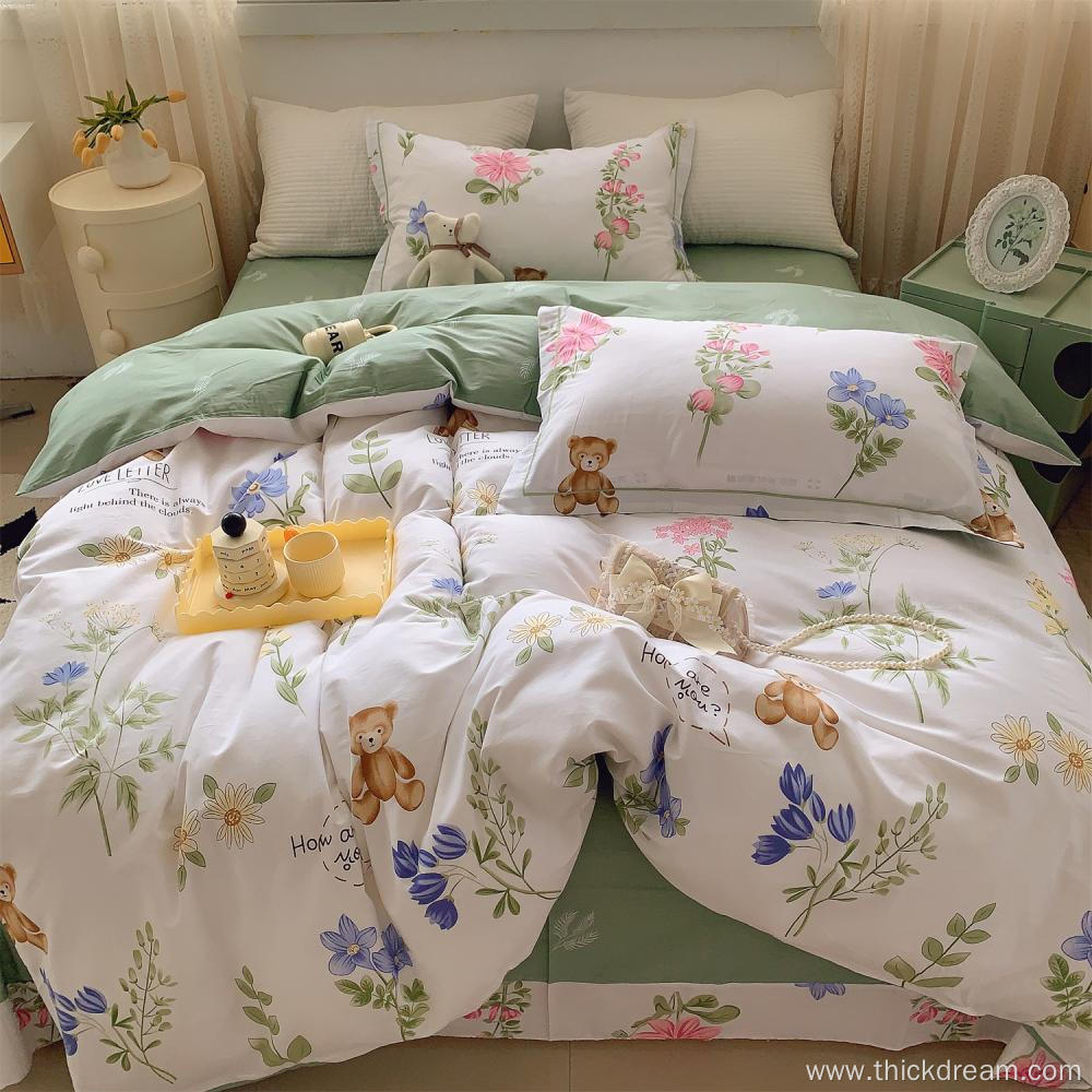 bed sheet duvet cover bedding pillowcase set