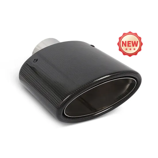 Universal Real Carbon Fiber Exhaust Tip Muffler Tip