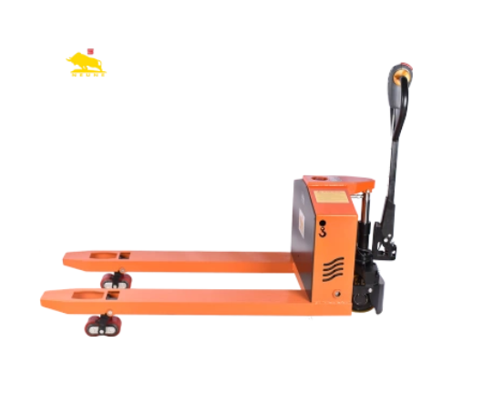 Assessing the weight of pallet trucks