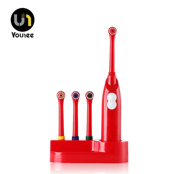 Cepillo de dientes eléctrico rotativo a batería.