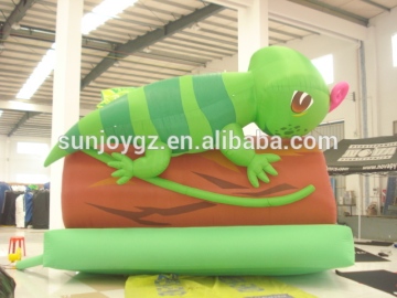 New design giant advertising inflatable chameleon for sale