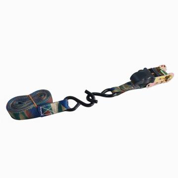 Ratchet strap 1" 15FT Rubber handle cargo lashing