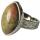 Gemstone Stackable Fashion Ring Ring серебряным заявлением с кольцом ручной работы Gothic Vintage Rings Регулируемые