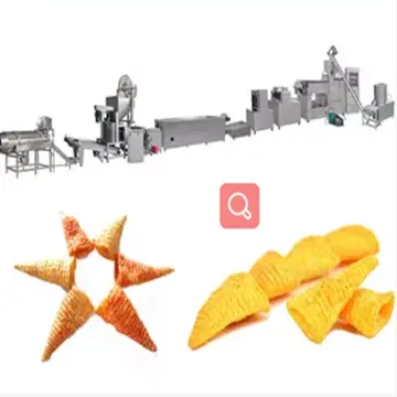 Automatic Bugles Snacks Food Machines: Twin Screw Extruder for Corn Chips
