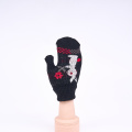 Children's knitted Finger-covering gloves