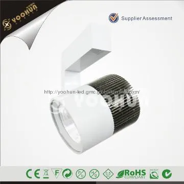 Three phase COB mall track lighting LED with rail track