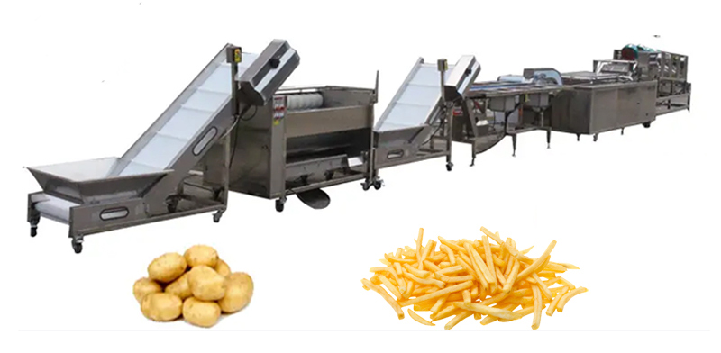 French Fries Production Line French Fries Production Line