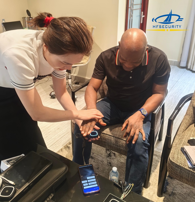 HFSecurity Team Explores New Biometric Applications with Clients in Nigeria