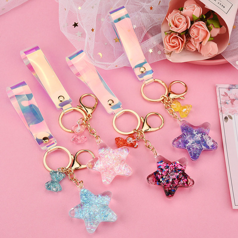 Seastar Liquid Keychain