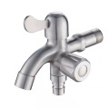 Multifunctional double-purpose faucet ss double outlet