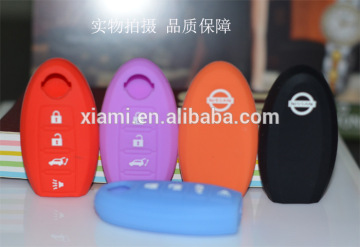 good quality multicolor printing pattern silicone key caps keychain