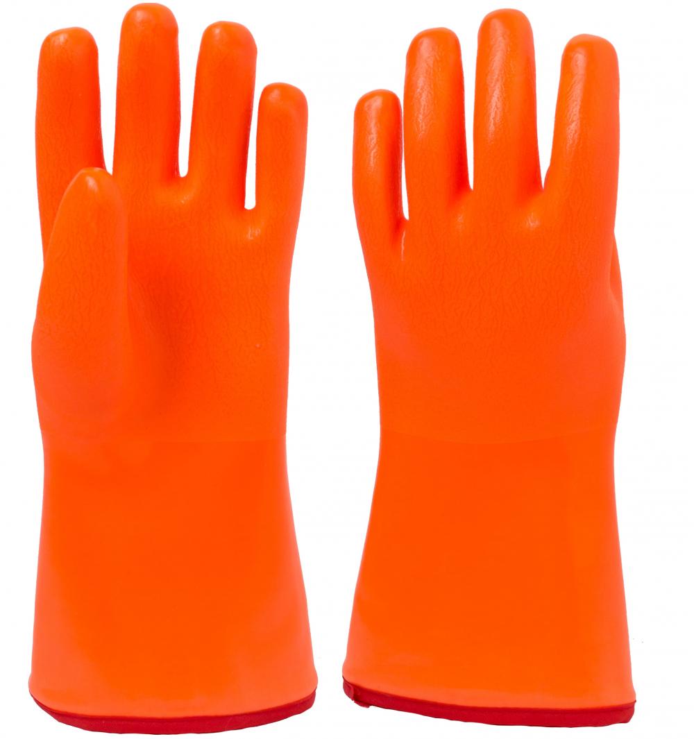 PVC-beschichtete Handschuhe mit 14 &quot;