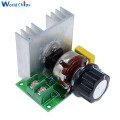 AC 220V 4000W Motor Speed Controller SCR Thyristor Brushless Switch Controller Module Power Voltage Regulator