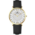 Montres en quartz pour les femmes de montre florale