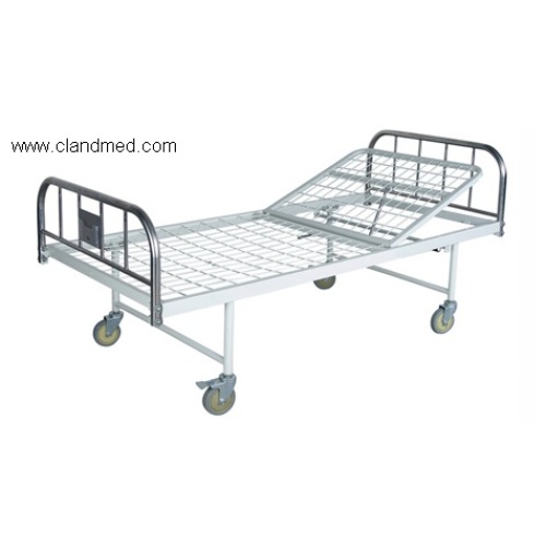 Double-folding bed