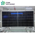 550w solar panel 182mm half cut solar cells