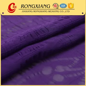 New style polyester chiffon jacquard brocade fashion dress fabric price