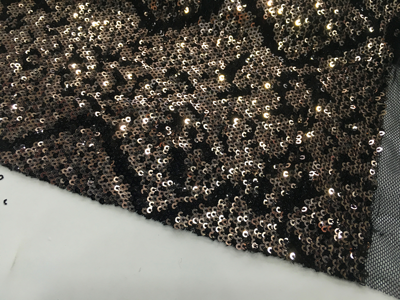 Geometry Spangel Embroidery Fabric