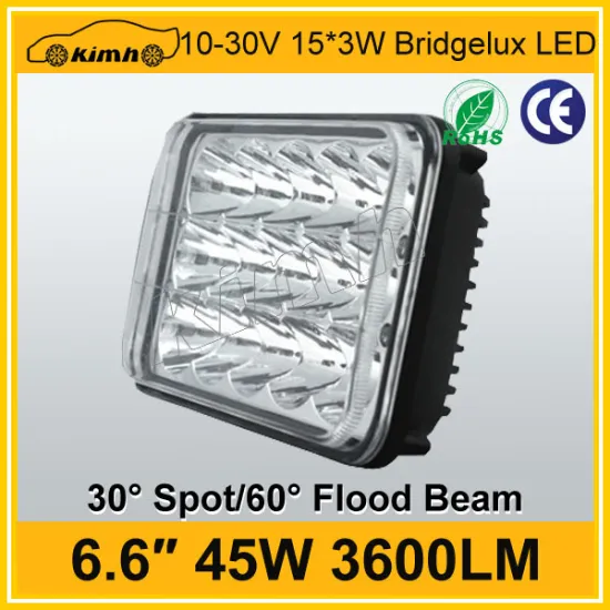 CE, RoHS certification car accessory 45W sxs led work light