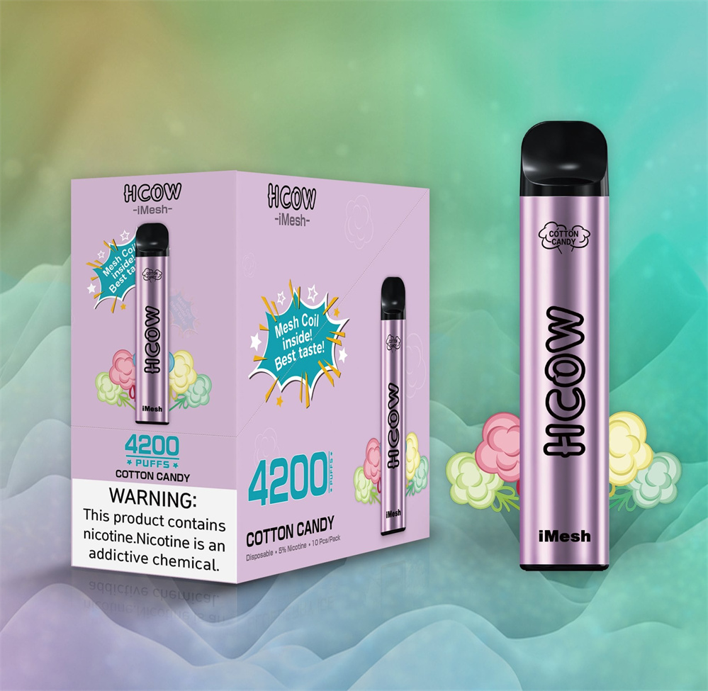 HCOW IMESH الأصلي جهاز Vape Device 4200 PUSHS