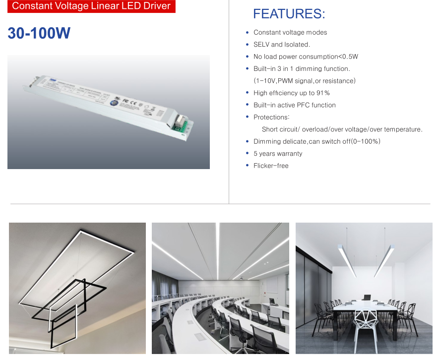 recessed linear led lighting