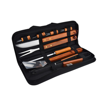 Grilling Accessories Tools Set with Storage Bag for Gift