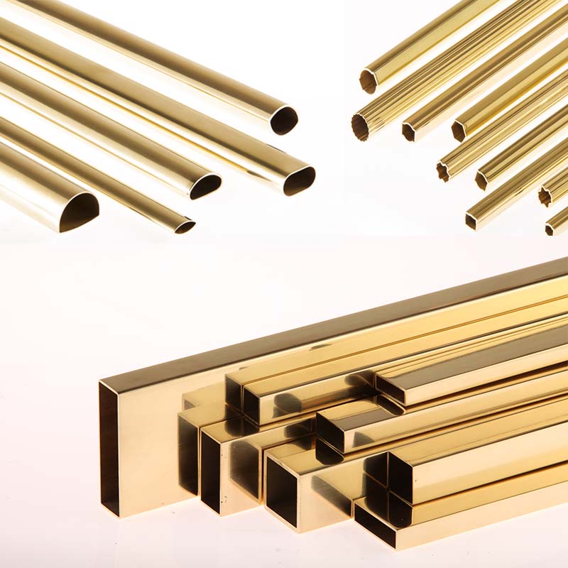 Special Shaped Brass Tube Jpg