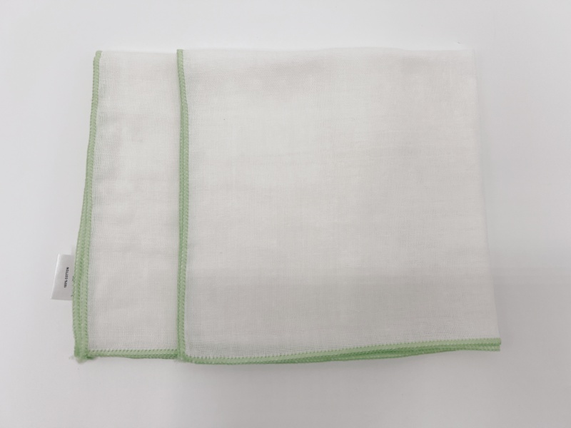 Custom Design logo cotton muslin cloth