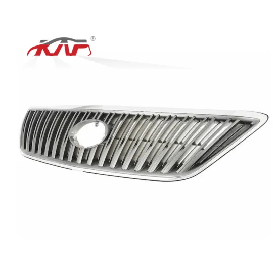 Full Chrome Grille Front Bumper Upper Grille Auto Air Inlet Facelift for Lexus RX330