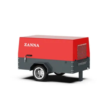 Diesel mobile air compressor zanna